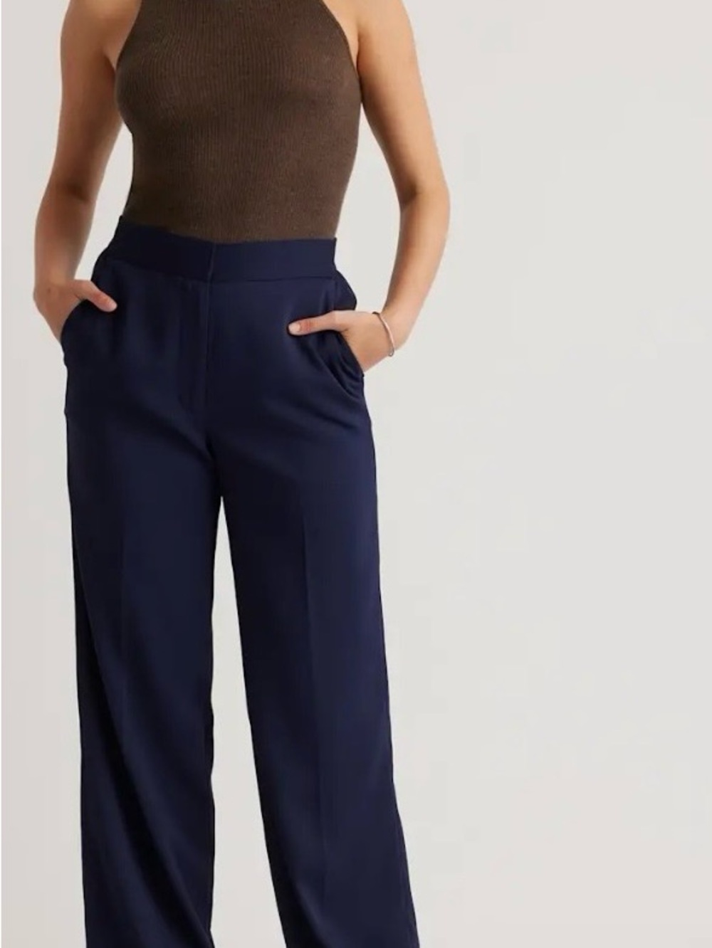 High-Rise Navy Active Leggings